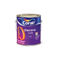 Tinta Premium Acrílica Fosca Decora Matte Base P 3,2L Coral Tinta Premium Acrílica Fosca Decora Matte Base P 3,2L Coral