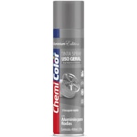 Tinta Spray Aluminio Uso Geral 400ml - Chemicolor