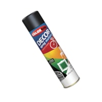 Tinta Spray Decor Preto Fosco 360ml - Colorgin
