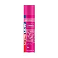 Tinta Spray Luminosa Rosa 400ml - Chemicolor - Referência: 680140