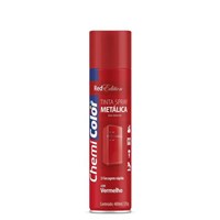 Tinta Spray Metálica Vermelho 400ml - Chemicolor - Referência: 680103