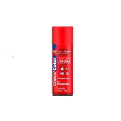 Tinta Spray UG Vermelho 100mL - 680324 Chemicolor
