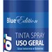 Tinta Spray Uso Geral  400ml Azul Escuro  Chemicolor
