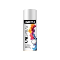 Tinta Spray Uso Geral Branco Fosco 350mL - Unipega