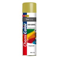 Tinta Spray Uso Geral Dourado 400ml 680094 Chemicolor