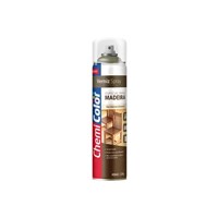 Tinta Verniz Spray Madeira Cor Imbuia 400ml - Chemicolor - Referência: 680244