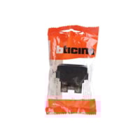 Tomada 2p + T Pb De 20a Living Light Preto - Bticino - Referência: Sl4166s