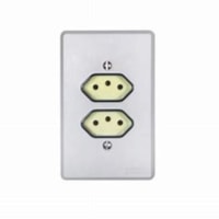 Tomada Dupla 2P+T Pb 10A Com Placa Pial Silentoque 54345