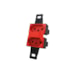 Tomada Dupla Para Condulete 2P+T 10A 250V Vermelho - Blux
