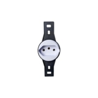 Tomada emb 2P+T PB 10A branco Building