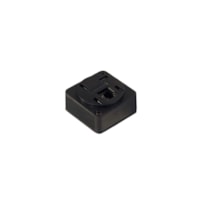 Tomada Fêmea Padrão 1 Jack 2 Vias Preta Interneed