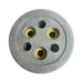 Tomada Industrial 3X32A 500V Cinza 033E.1 Lumibras