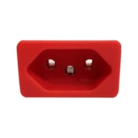 Tomada Painel 2P+T PB20A TPA2-3 Vermelho 11067 MarGirius