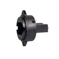 Tomada Piso 2P+T PB 10A 9774-8 Preto - B.Lux
