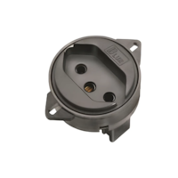 Tomada Piso 2P+T PB 10A 9774-8 Preto - Blex