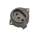 Tomada Piso 2P+T PB 10A 9774-8 Preto - Blex