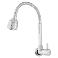Torneira Cozinha Parede Gourmet Light Cromado Metal - Kelly