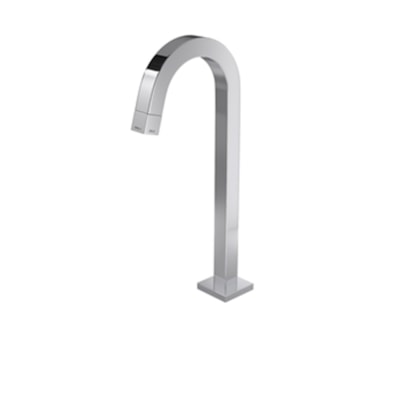 Torneira De Mesa Bica Alta Cobre Cromado - Tube 1/4 - Deca