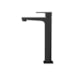 Torneira de mesa bica alta p/lavatório Preto Matte 1/4- Deca