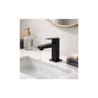 Torneira de Mesa Bica Baixa para Lavatório Black Noir - Deca