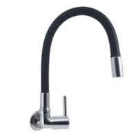 Torneira Flexivel Gourmet Preto C59 1/4 - Ribeiro Metais