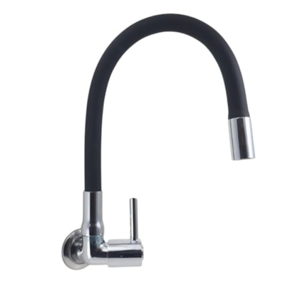 Torneira Flexivel Gourmet Preto C59 1/4 - Ribeiro Metais