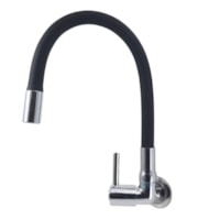 Torneira Flexivel Gourmet Preto C59 1/4 - Ribeiro Metais