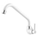 Torneira Para Cozinha Parede ABS Maruja Branco 1/4 - Viqua
