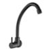 Torneira Para Cozinha Parede Preto Metal 1/2 Light - Kelly