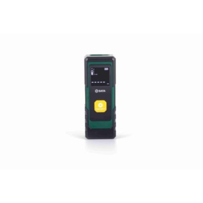 Trena Laser plastico 30 metros preto alta precisão 3mm- sata