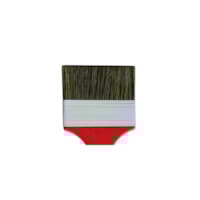 Trincha media 302 gris 3/4 pol latex Roma