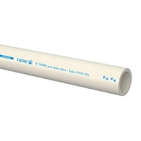 Tubo CPVC Água Fria PN12 73mm Branco 6M Tigre