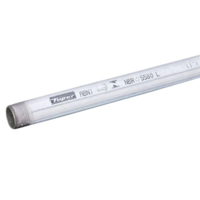 Tubo de Condução Galvanizado Leve 2’’x3mm 6mt Tuper