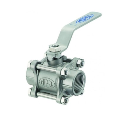 Válvula Esfera Trip em Aço Inox PR-I TP 4BSP 1000 PSI Mipel