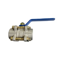Válvula Esfera Tripartida Inox 1000psi / Cf8 3/4" - Mipel