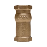 Válvula Retenção Bronze Liga De Cobre Vertical 2.1/2 - Deca