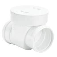 Valvula Retenção Pvc Branco Esgoto 200mm Saneamento- Sanetil