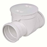 Valvula Retenção Pvc Branco Esgoto 200mm Saneamento- Sanetil