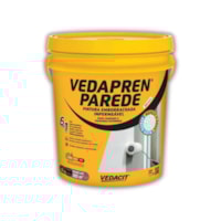Vedapren Parede Impermeavel Fosco Branco 18kg Vedacit - Otto