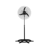 Ventilador de Coluna 60cm Oscilante Bivolt Preto 200W Ventisol