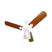 Ventilador Teto New Delta Light PPM C3V 127V Venti Delta