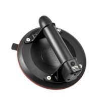 Ventosa De Sucção 200mm 150kg Bateria Preto Borracha- Cortag