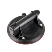 Ventosa De Sucção 200mm 150kg Bateria Preto Borracha- Cortag