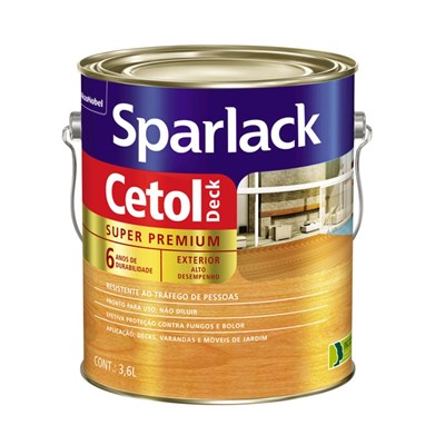Verniz Cetol Deck Semi Brilho Natural 900ml - Sparlack - Referência: 5203096