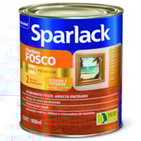 Verniz Extra Marítimo Fosco Natural  900ml - Sparlack - Referência: 5203102