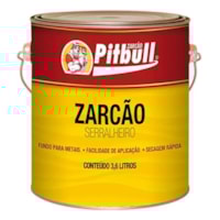 Zarcão Serralheiro 3,6 L Cinza Escuro ZACES11 Pitbull