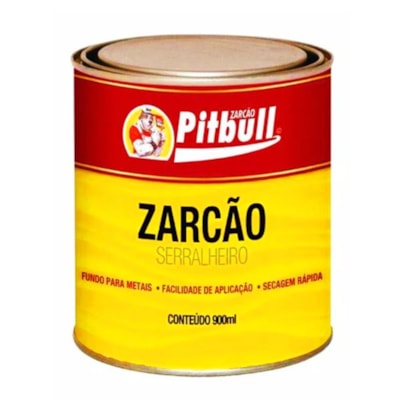 Zarcão Serralheiro 900ml Cinza Escuro ZACES14 Pitbull